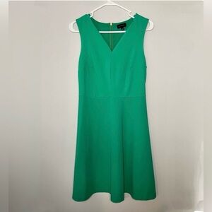 The Limited Kelly Green Sleeveless Midi Dress
